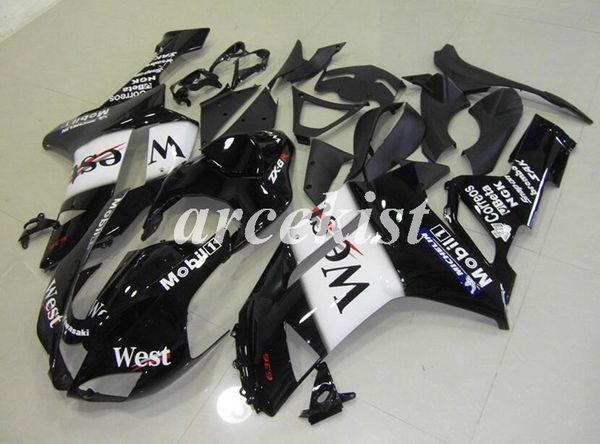 new abs motorcycle fairings set fit for kawasaki ninja zx-6r zx6r 2007 2008 6r 07 08 body set custom black west
new abs motorcycle fairings set fit for kawasaki ninja zx-6r zx6r 2007 2008 6r 07 08 body set custom black west