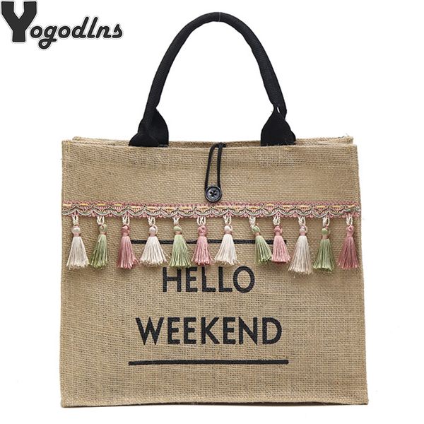 women summer beach bags handbags large capacity lady tassel shoulder bag big letter linen totes casual girls travel shopping bag
women summer beach bags handbags large capacity lady tassel shoulder bag big letter linen totes casual girls travel shopping bag