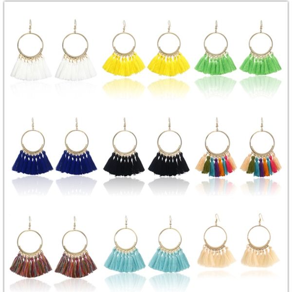 2019 fashion brand designer to create creative fashion tassel earrings trend foreign bohemian fan tassel factory direct earrings, Golden;silver
2019 fashion brand designer to create creative fashion tassel earrings trend foreign bohemian fan tassel factory direct earrings, Golden;silver