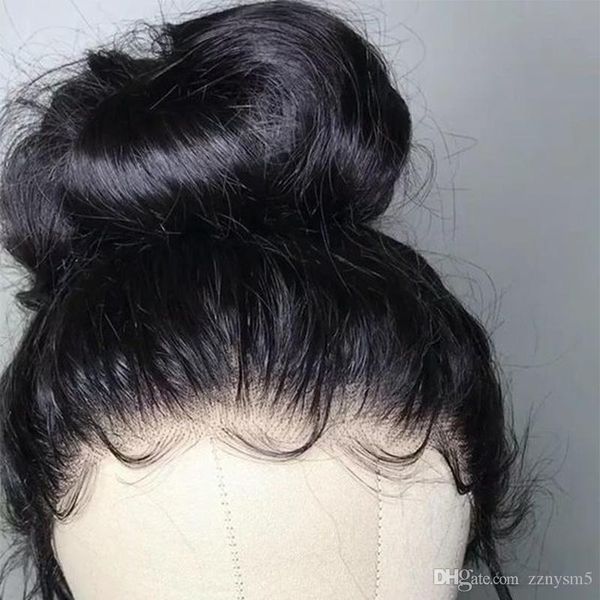360 кружево фронтальной парик pre сорванные с ребенком волосы бразильского straight фронта шнурком человеческих волос для женщин 150% плотно, Black 
360 кружево фронтальной парик pre сорванные с ребенком волосы бразильского straight фронта шнурком человеческих волос для женщин 150% плотно, Black