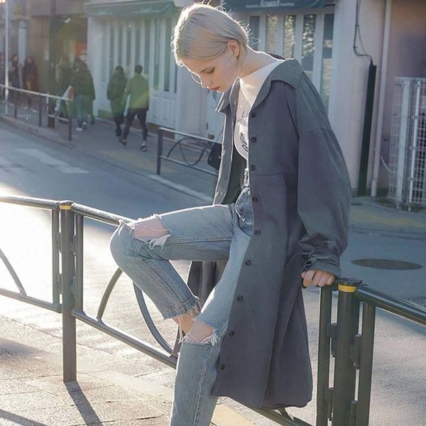 us uk new arrival 2019 fashion spring autumn women army green hippie oversized trench long coat cotton female casual loose casaco overcoat, Tan;black
us uk new arrival 2019 fashion spring autumn women army green hippie oversized trench long coat cotton female casual loose casaco overcoat, Tan;black