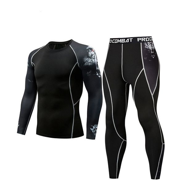 winter new men's suit compression t-shirt + leggings fitness leggings rashguard very good set, White;black
winter new men's suit compression t-shirt + leggings fitness leggings rashguard very good set, White;black
