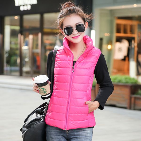 winter women vest 2017 new female hooded autumn sleeveless winter down jackets girls cotton padded waistcoat slim overcoat, Black;white
winter women vest 2017 new female hooded autumn sleeveless winter down jackets girls cotton padded waistcoat slim overcoat, Black;white