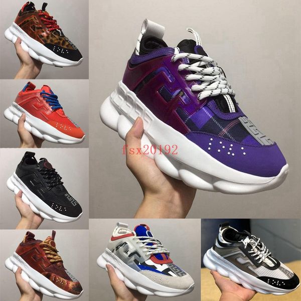 New Arrival Luxury Chain Reaction Mens/Womens Designer Shoes Trainers Casual Ace Shoes Lightweight Rubber Designer Sneakers Size 36-45
New Arrival Luxury Chain Reaction Mens/Womens Designer Shoes Trainers Casual Ace Shoes Lightweight Rubber Designer Sneakers Size 36-45
