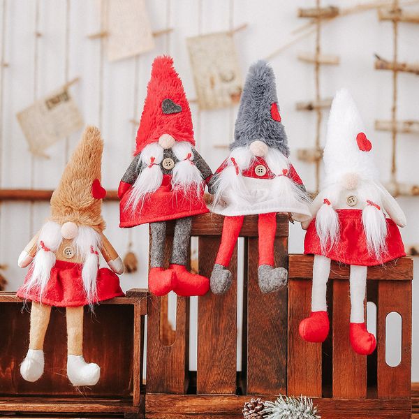 1pcs white beard santa claus heart plush dolls christmas ornament xmas decor new year gift present home party decoration 62673
1pcs white beard santa claus heart plush dolls christmas ornament xmas decor new year gift present home party decoration 62673