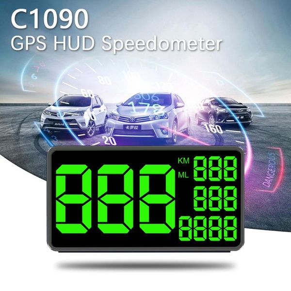 6.2 inch screen display gps speedometer c1090 car hud speed speeding warning satellite speed measurement overspeed alarm
6.2 inch screen display gps speedometer c1090 car hud speed speeding warning satellite speed measurement overspeed alarm