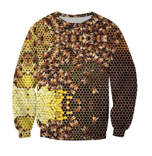 wholesale-fashion womens/mens insect bee funny 3d print casual sweatshirt plus size ar013, Black
wholesale-fashion womens/mens insect bee funny 3d print casual sweatshirt plus size ar013, Black