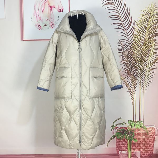 90% white duck down jacket 2019 new women standing collar warm winter coat women korean female parkas snow outwear waterproof, Black
90% white duck down jacket 2019 new women standing collar warm winter coat women korean female parkas snow outwear waterproof, Black
