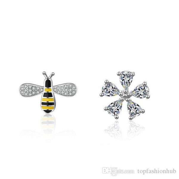 little bee crystal earrings 925 silver needle stud earrings asymmetrical petal lady wind joker small earrings
little bee crystal earrings 925 silver needle stud earrings asymmetrical petal lady wind joker small earrings