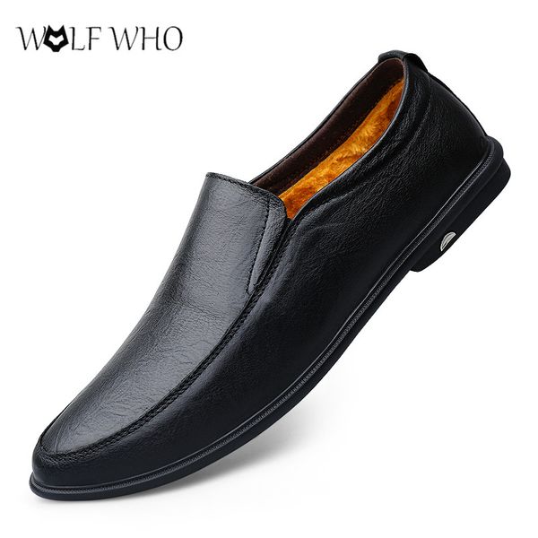 winter men loafers keep warm fur lining shoes male soft flats shoes slip on genuine leather loafers men mocassin homme big size, Black
winter men loafers keep warm fur lining shoes male soft flats shoes slip on genuine leather loafers men mocassin homme big size, Black