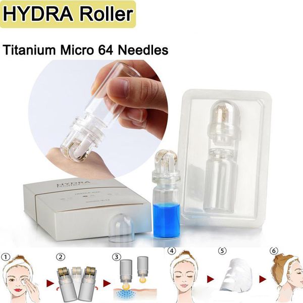 hydra roller 64 pins titanium microneedle needle hydra derma roller 64 gold tips 0.25mm 0.5mm 1.0mm
hydra roller 64 pins titanium microneedle needle hydra derma roller 64 gold tips 0.25mm 0.5mm 1.0mm