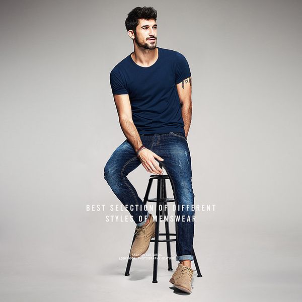 summer mens casual t shirts 10 solid colors brand clothing man's wear short sleeve slim t-shirts tees plus size, White;black
summer mens casual t shirts 10 solid colors brand clothing man's wear short sleeve slim t-shirts tees plus size, White;black