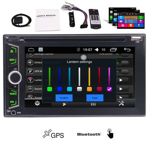 eincar 6.2 inch touch screen bluetooth car stereo receiver double 2 din universal car dvd player videos auto radio gps maps navi
eincar 6.2 inch touch screen bluetooth car stereo receiver double 2 din universal car dvd player videos auto radio gps maps navi