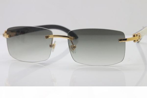 wholesale high-end brand 8200757 rimless white inside black buffalo horn sunglasses 18k gold womens glasses driving glasses size:56-22-140mm, White;black
wholesale high-end brand 8200757 rimless white inside black buffalo horn sunglasses 18k gold womens glasses driving glasses size:56-22-140mm, White;black