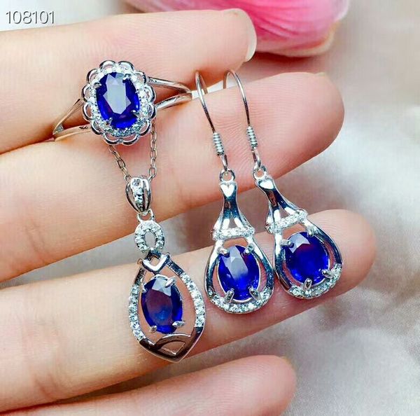 meibapj natural sri lanka sapphire gemstone sweet jewelry set 925 sterling silver 3 pieces siut fine wedding jewelry for women, Black
meibapj natural sri lanka sapphire gemstone sweet jewelry set 925 sterling silver 3 pieces siut fine wedding jewelry for women, Black