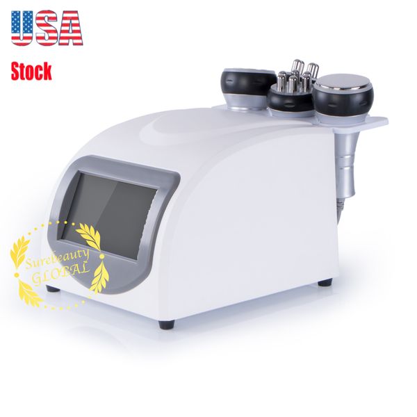 surebeauty 5 in 1 ultrasonic cavitation multipolar rf bipolar rf bio face skin lifting strong vacuum us