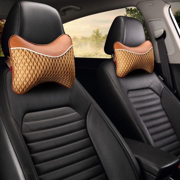 1 pair soft cotton car headrest neck pillow pu leather headrest support for travel car interior
1 pair soft cotton car headrest neck pillow pu leather headrest support for travel car interior