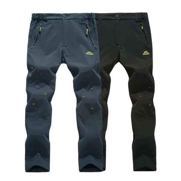 winter outdoor wind-resistant waterproof wearable couple's trousers men's and women's solid color plus velvet warm pants
winter outdoor wind-resistant waterproof wearable couple's trousers men's and women's solid color plus velvet warm pants