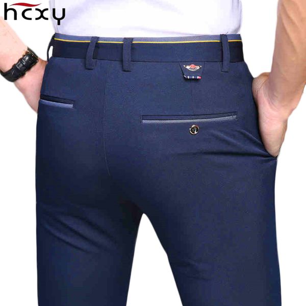 hcxy 2019 new design spring summer men's smart casual pants slim pant straight trousers thin smooth stretch business men size 38, Black 
hcxy 2019 new design spring summer men's smart casual pants slim pant straight trousers thin smooth stretch business men size 38, Black