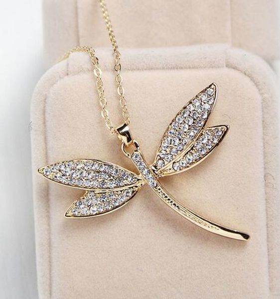 new sell alloy women necklace crystal dragonfly jewelry pendant chain necklace dropship #0730, Silver
new sell alloy women necklace crystal dragonfly jewelry pendant chain necklace dropship #0730, Silver