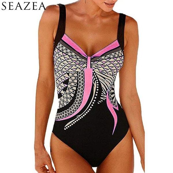seazea print one piece swimsuit women plus backless swimwear vintage bathing suit bikinis set red pink black bodysuit
seazea print one piece swimsuit women plus backless swimwear vintage bathing suit bikinis set red pink black bodysuit