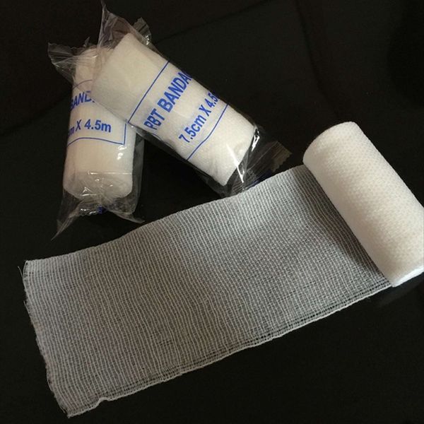 1 roll elastic bandage first aid kit gauze roll wound dressing nursing emergency care bandage outdoor sports sprain treatment, Black;gray
1 roll elastic bandage first aid kit gauze roll wound dressing nursing emergency care bandage outdoor sports sprain treatment, Black;gray