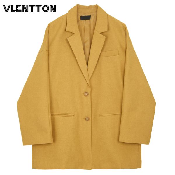 2020 spring elegant office blazer jacket women korean solid pockets oversize suit coat female casual loose blazers mujer, White;black
2020 spring elegant office blazer jacket women korean solid pockets oversize suit coat female casual loose blazers mujer, White;black