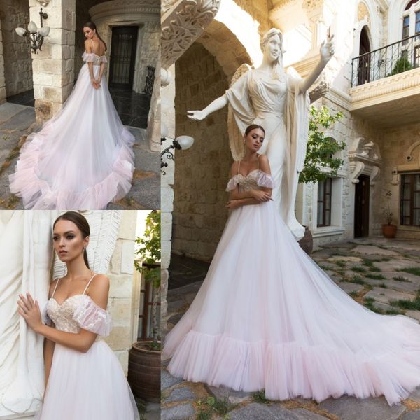 2019 eva lendel wedding dresses lace elegant off shoulder vintage applique bohemian bridal gowns custom made backless a line wedding dresses, White
2019 eva lendel wedding dresses lace elegant off shoulder vintage applique bohemian bridal gowns custom made backless a line wedding dresses, White