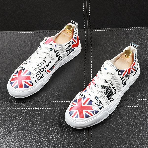 2020 new designer men british flag letter print casual shoes sneakers men thick bottom flats shoes loafers male skateboard, Black
2020 new designer men british flag letter print casual shoes sneakers men thick bottom flats shoes loafers male skateboard, Black