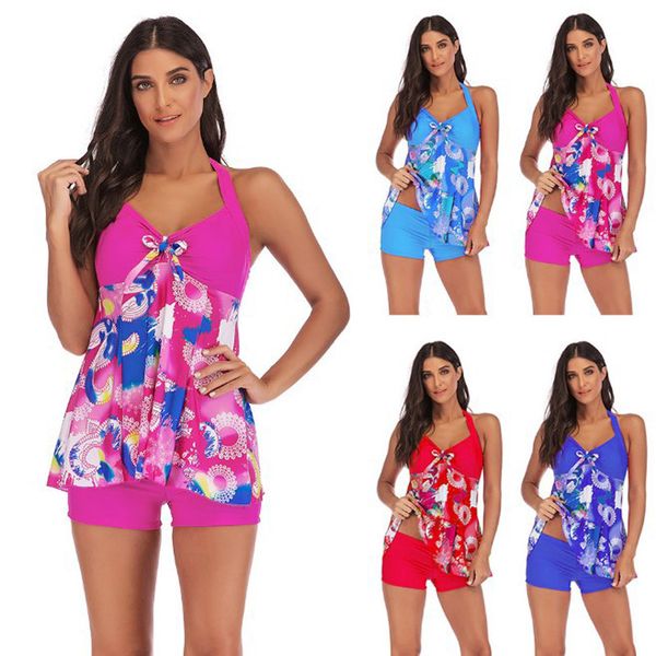 2020 new two piece swimwear women plus size 5xl tankini swimsuits with shorts v neck tankinis set swim wear black print bathing, White;black
2020 new two piece swimwear women plus size 5xl tankini swimsuits with shorts v neck tankinis set swim wear black print bathing, White;black