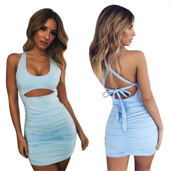 backless bodycon summer bandage dress women sleeveless lace up slim wrap draped mini club party dress red black, Black;gray
backless bodycon summer bandage dress women sleeveless lace up slim wrap draped mini club party dress red black, Black;gray