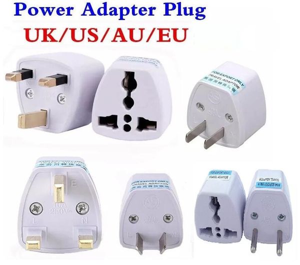 

universal power adapter travel adaptor au us eu uk plug charger adapter converter 3 pin ac power for australia new zealand