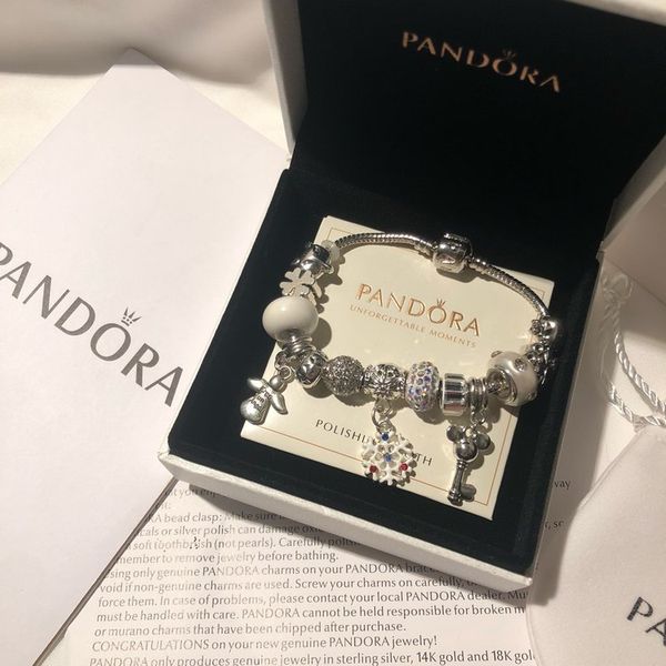 women fashion 925 sterling silver daisies murano glass crystal european charm beads fits charm bracelets style bracelets original box, Black
women fashion 925 sterling silver daisies murano glass crystal european charm beads fits charm bracelets style bracelets original box, Black