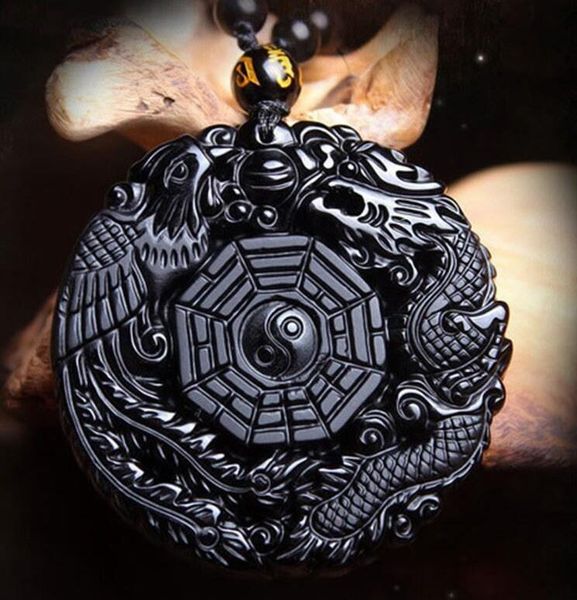volcanic obsidian phoenix & dragon yin yang pendant necklace-p&p/uk stock, Silver
volcanic obsidian phoenix & dragon yin yang pendant necklace-p&p/uk stock, Silver