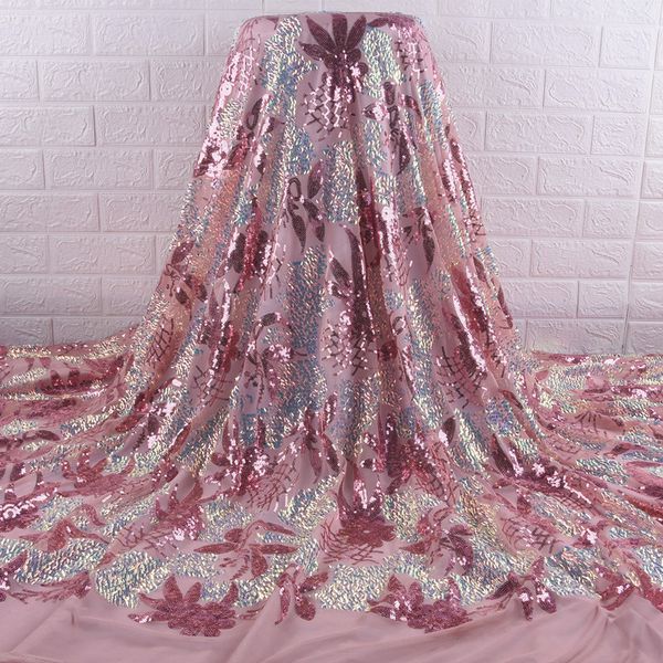 african tulle lace fabric 2020 sequins lace fabric nigerian embroidery bride french tulle y1889, Pink;blue
african tulle lace fabric 2020 sequins lace fabric nigerian embroidery bride french tulle y1889, Pink;blue