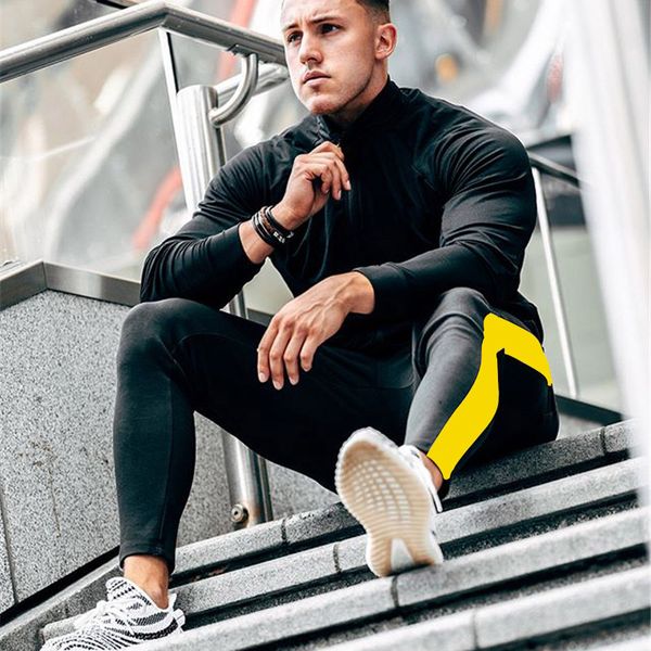 mens joggers casual pants fitness men sportswear tracksuit bottoms skinny sweatpants trousers gyms jogger track pants, Black;blue
mens joggers casual pants fitness men sportswear tracksuit bottoms skinny sweatpants trousers gyms jogger track pants, Black;blue