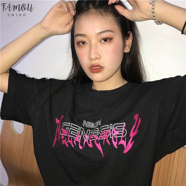 womens t shirt summer o neck harajuku punk tee female printed letter short sleeve ladies bottoming fashion tumblr tee shirt, White
womens t shirt summer o neck harajuku punk tee female printed letter short sleeve ladies bottoming fashion tumblr tee shirt, White