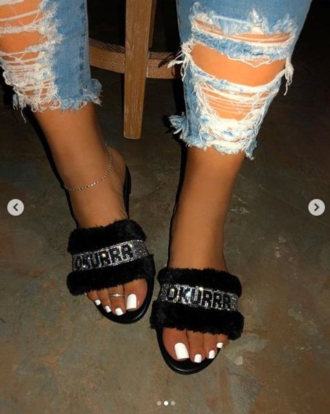 slippers women big size 36-43 summer fur slippers shoes woman fashin casual flat flip flops women indoor slides chaussure femme, Black
slippers women big size 36-43 summer fur slippers shoes woman fashin casual flat flip flops women indoor slides chaussure femme, Black