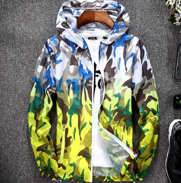 new men women ultra-light gradient printed skin jackets men's coats thin spring autumn quick dry women hooded coats, Black;brown
new men women ultra-light gradient printed skin jackets men's coats thin spring autumn quick dry women hooded coats, Black;brown