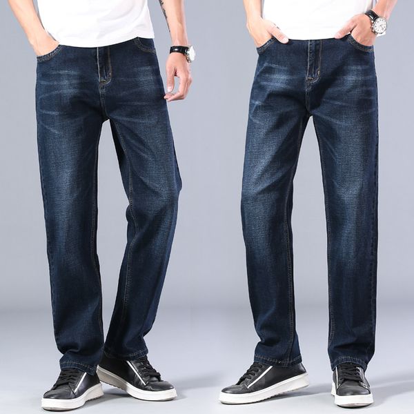 2020 New Men's Summer Jeans Loose Casual Classic Stretch Denim Trousers Pants Male Brand Clothes Plus Size 40 42 44, Blue
2020 New Men's Summer Jeans Loose Casual Classic Stretch Denim Trousers Pants Male Brand Clothes Plus Size 40 42 44, Blue