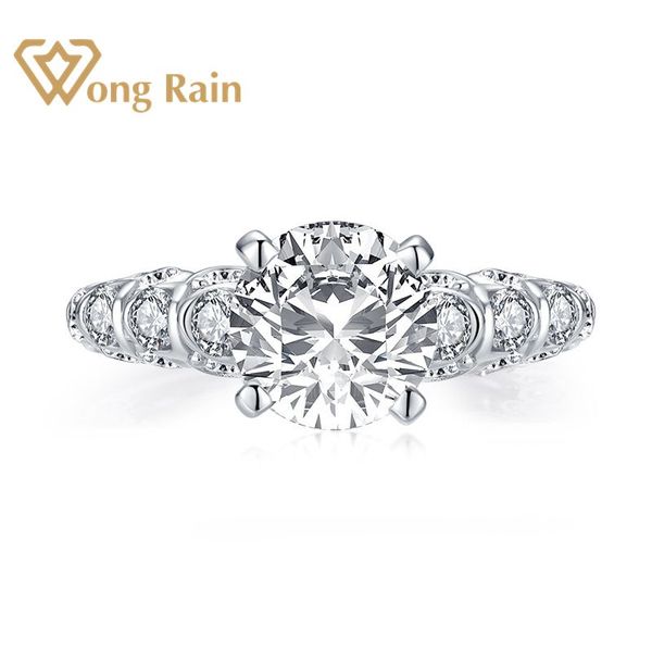 cluster rings wong rain 100% 925 sterling silver round cut created moissanite gemstone diamonds wedding engagement ring fine jewelry wholesa, Golden;silver
cluster rings wong rain 100% 925 sterling silver round cut created moissanite gemstone diamonds wedding engagement ring fine jewelry wholesa, Golden;silver