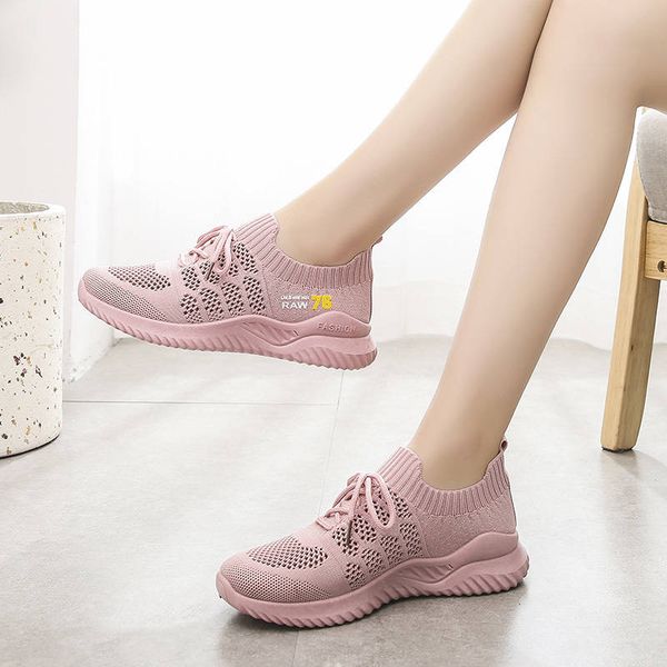 women casual shoes female fashion mesh sneakers breathable lace-up jogging shoes wearable walking flat footwear, Black
women casual shoes female fashion mesh sneakers breathable lace-up jogging shoes wearable walking flat footwear, Black