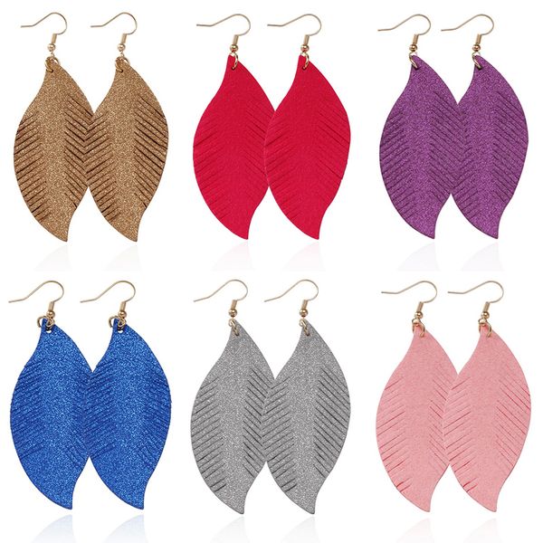 sale leather bohemian leaf earring jewelry women new vintage feather shape dangle earrings summer fashion jewelry, Silver
sale leather bohemian leaf earring jewelry women new vintage feather shape dangle earrings summer fashion jewelry, Silver