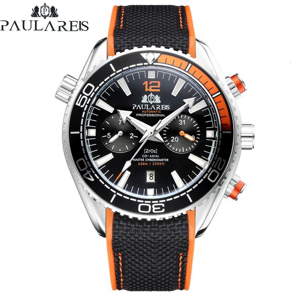automatic self wind mechanical canvas rubber strap james bond 007 style orange blue red multifunction date month men sport watch cj191213, Slivery;brown
automatic self wind mechanical canvas rubber strap james bond 007 style orange blue red multifunction date month men sport watch cj191213, Slivery;brown