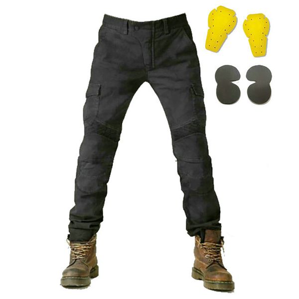motorcycle pants men moto jeans trousers protective gear riding racing motorbike dirt bike motocross pants pantalon moto, Black;blue
motorcycle pants men moto jeans trousers protective gear riding racing motorbike dirt bike motocross pants pantalon moto, Black;blue