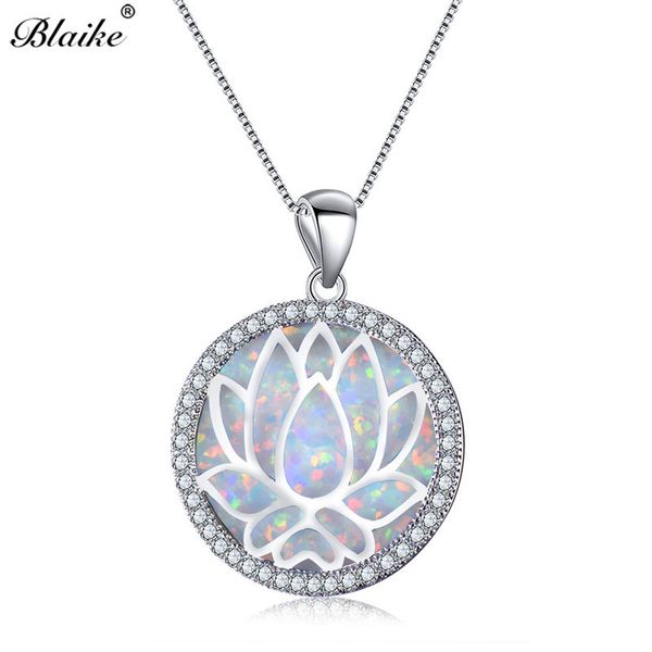 blaike 925 sterling silver rainbow lotus flower pendants white/blue fire opal birthstone necklaces for women zircon fine jewelry
blaike 925 sterling silver rainbow lotus flower pendants white/blue fire opal birthstone necklaces for women zircon fine jewelry