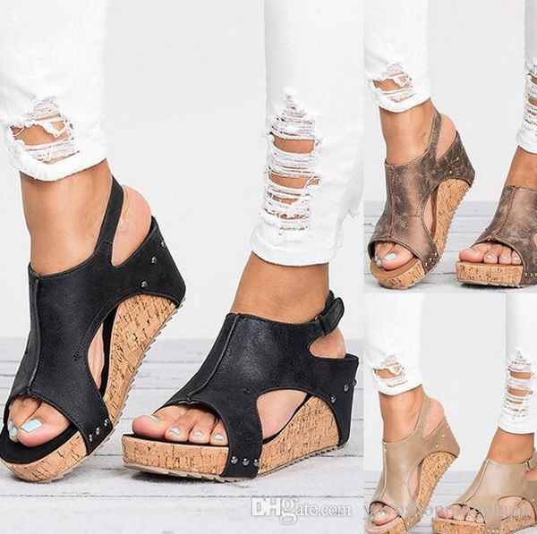 women designer sandals fish mouth roman fashion high heel leather waterproof platform shoe sandal, Black
women designer sandals fish mouth roman fashion high heel leather waterproof platform shoe sandal, Black