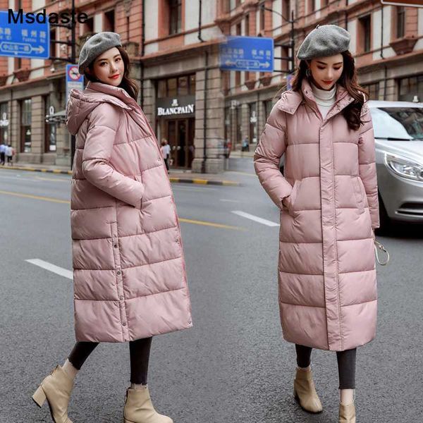 women winter jackets 2019 new down cotton hooded coat plus size m~3xl parkas mujer coats long coat fashion female long coats, Black
women winter jackets 2019 new down cotton hooded coat plus size m~3xl parkas mujer coats long coat fashion female long coats, Black