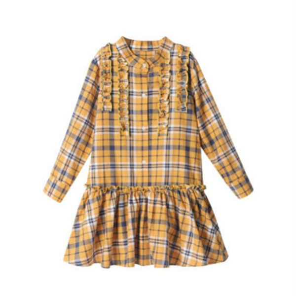 kids designer dress girls brand pleated skirt childrens plaid ruffled princess dresses girl fashion long sleeve plaid dress new arrival, Red;yellow
kids designer dress girls brand pleated skirt childrens plaid ruffled princess dresses girl fashion long sleeve plaid dress new arrival, Red;yellow