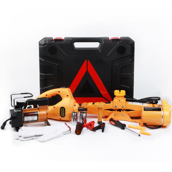 automatic lifting electric scissors suv car jack dc 12v 2 3tons with electric wrench air pump compressor repair change tyre
automatic lifting electric scissors suv car jack dc 12v 2 3tons with electric wrench air pump compressor repair change tyre
